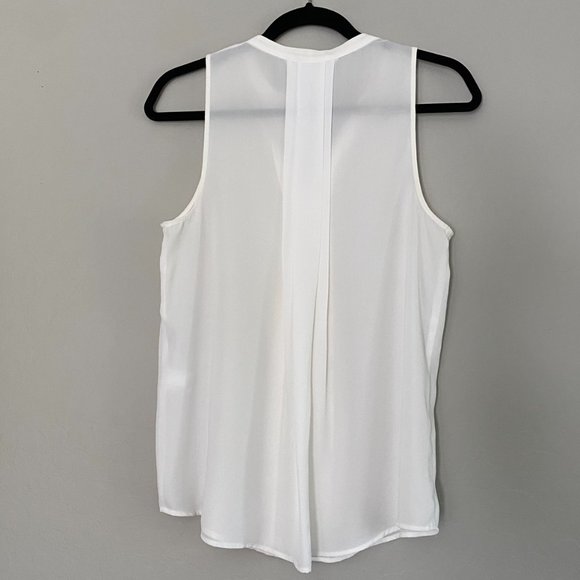 41 Hawthorn, White Sleeveless Top, Size Small - Picture 2 of 3